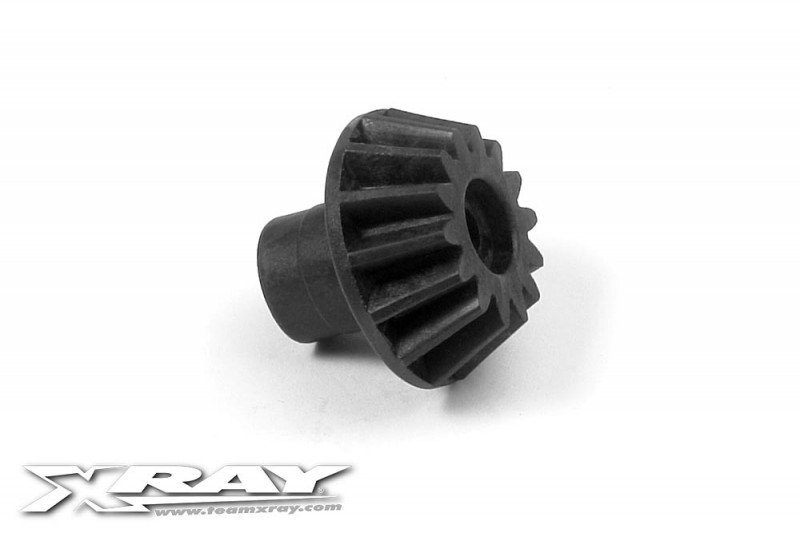 XRAY 365114 Composite Bevel Drive Gear 14T - Kevlar Graphite