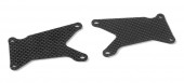 XRAY #352191 - XB9 Graphite Front Lower Arm Plate 1.6 mm (2)