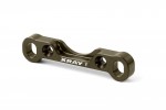 XRAY 352322 XB808 Aluminum Front Lower Suspension  Holder - Rear - Swiss 7075 T6 (7mm) - Hard Coated