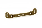 XRAY #352573 XB808 Aluminium minium Steering Plate SwiSS 7075 T6 (3mm) - Hard Coated - 3 Ackermann Positions