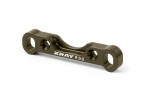 XRAY 353314 XB808 Aluminum Rear Lower Suspension  Holder 0-2 - Front - Swiss 7075 T6 (7mm) - Hard Coated
