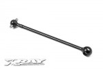 XRAY 355424 XB808'11 Front Central CVD Drive Shaft - HUDY Spring Steel