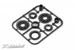 XRAY 345800 Composite Belt Pulley Cover Set