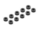 XRAY 303124-K Aluminium Shim 3x6x2.5MM - Black (10)