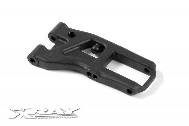 XRAY #302166 - Front Suspension Arm - Extra - Hard - Foam-spec - 2-Hole