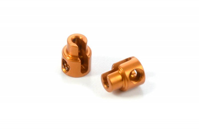 XRAY 303432-O Aluminum Anti-Roll Bar Bushing - Orange (2)