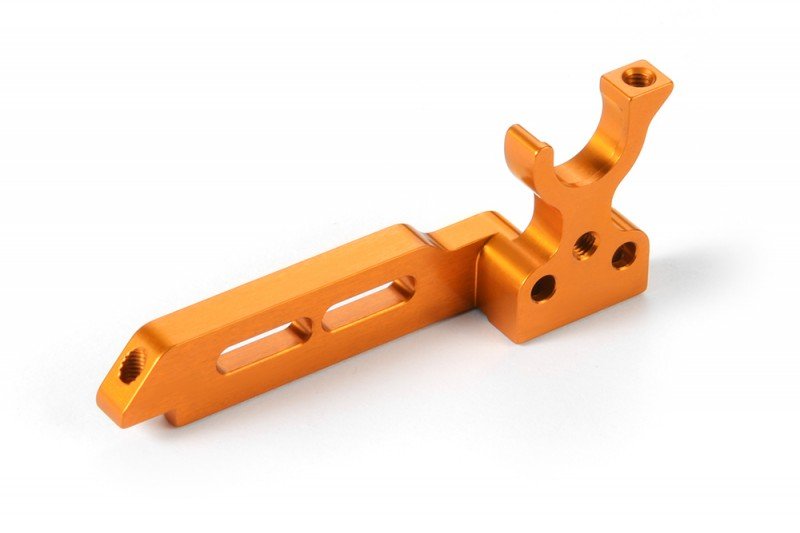 XRAY 303002-O T4\'18 Aluminum Motor Mount - Orange