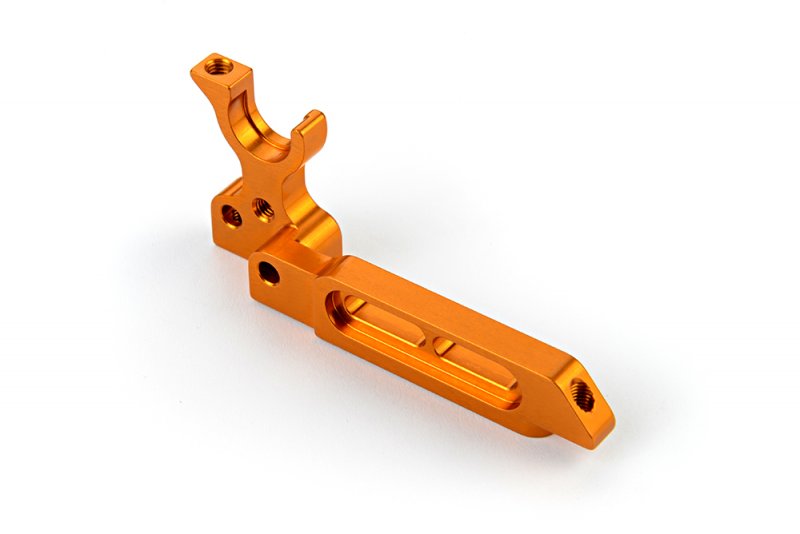 XRAY 303006-O - T4\'19 Aluminium Motor Mount - Orange