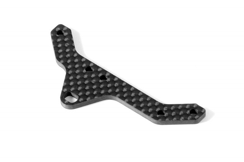 XRAY 373547 X10\'16 Rear Pod Upper Plate - Graphite 2.5mm