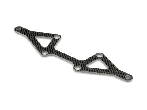 XRAY 372143 XP10 Carbon Lower SUSPEN. ARM Plate FOR 1-PIECE Chassis