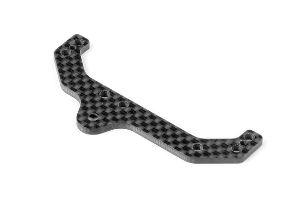 XRAY 373554 - X1\'21 Rear Pod Upper Plate - Graphite 2.5mm