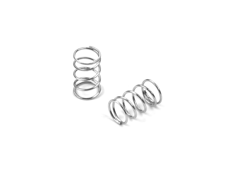 XRAY 372174 Spring 4.25 Coils 3.6x7.5x0.35MM C=0.7 - Silver (SOFT) (2)