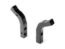 X4 Aluminium Shock Holder Front Fixed FOR UNI Bulkheads (2)