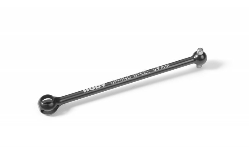XRAY 325322 Rear Drive Shaft 69mm With 2.5MM PIN - Hudy Spring STEEL