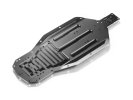 XRAY 321118 - XB2'23 Aluminium Chassis With Bent Sides - Swiss 7075 T6 - 2.5MM - Short