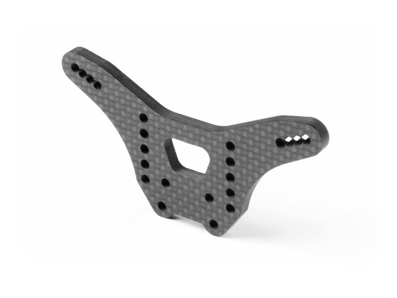 XRAY 323090 - XB2 Graphite Shock Tower - Rear - Lower