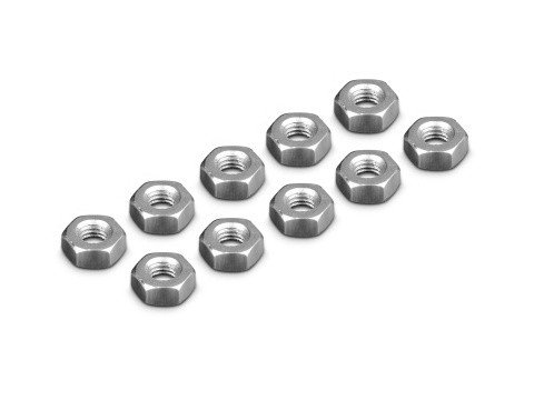 XRAY 960042 - Nut M4 - Low (10)