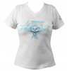 XRAY 395030M Team Lady T-Shirt - White (M)