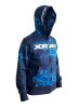 XRAY 395602M - Sweater Hooded - HD Graphics - Blue (M)