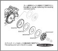 alt="Yokomo Z2-670V Ventilated Dual Slipper set for YZ-2" title="Yokomo Z2-670V Ventilated Dual Slipper set for YZ-2"