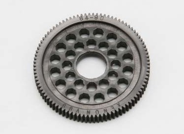 Yokomo R12-6490 - 90T/64Pitch Precision Spur Gear for R12(Black)