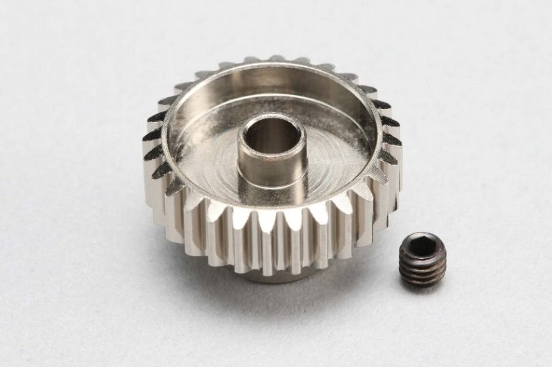 Yokomo PG-4828A Precision Hard Coated Aluminum Pinion Gear DP48 28T