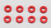 Yokomo ZCR-A3620 - 3x6x2mm Collar/8pcs/Red