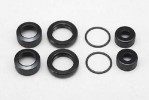 Yokomo B7-S4C - BD7 O-ring cap/AJ nut/Shock Cap nut for SLF Black