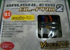 Yokomo BL-PRO2105 - Brushless System Pro 2 ESC + 10.5T Blue Motor