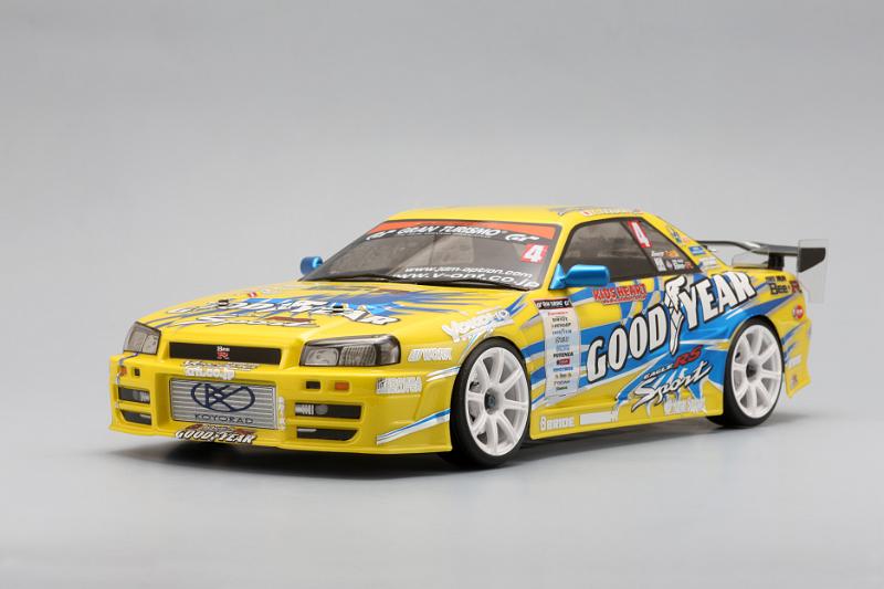 Yokomo DP-B324R - 1/10 Scale EP RC Drift Car Kit - GOODYEAR Racing B324R