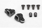 Yokomo B7-3135BS - Aluminum Separate Suspension Mount For BD7 (Black/43.5mm)