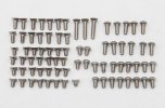 Yokomo B7-TSS2 - 3mm Titanium Screw Set for BD7/RS-715B (83pcs)