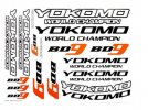 Yokomo ZC-BD9-1 - BD-9 Logo Decal