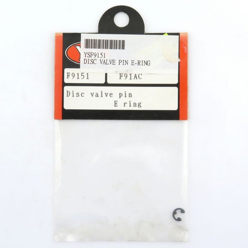 YS ENGINE DISC VALVE PIN E-RING F91AC #F9151