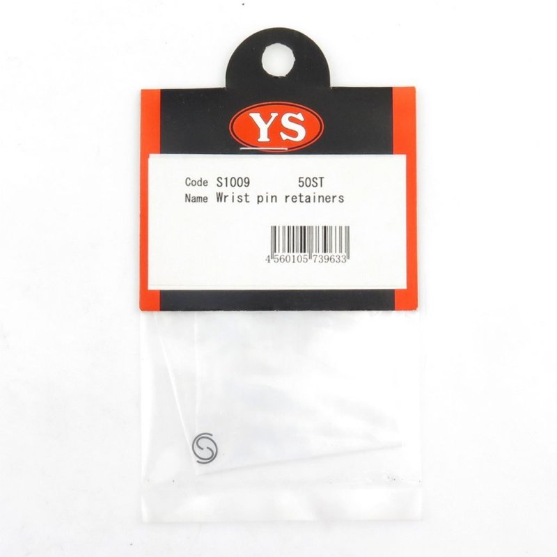 YS ENGINE PISTON WRIST PIN RETAINER 50ST #S1009