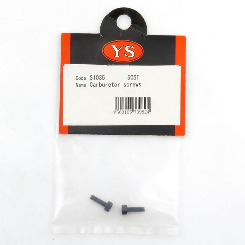 YS ENGINE CARBURETOR SCREWS 50ST #S1035
