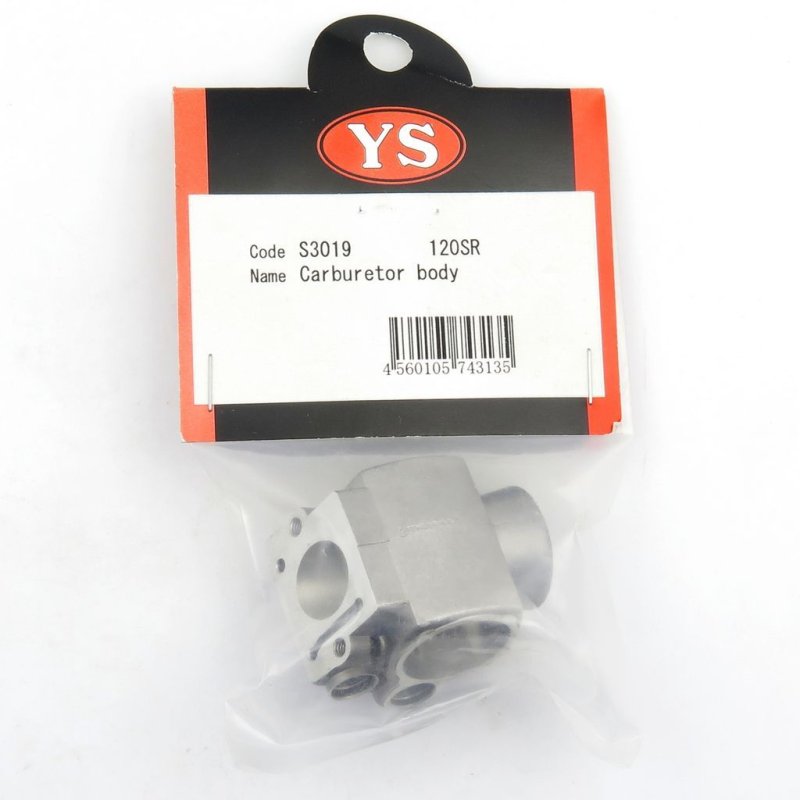 YS ENGINE CARBURETOR BODY 120SR #S3019