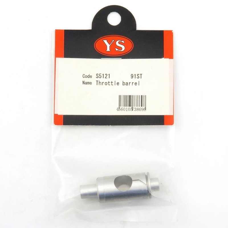 YS ENGINE THROTTLE BARREL 91ST #S5121