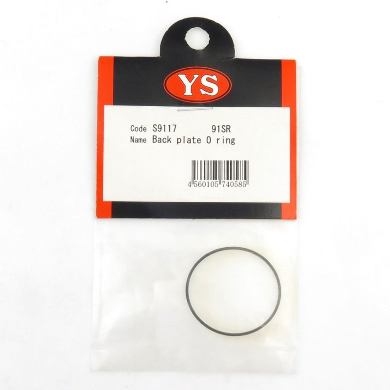 YS ENGINE BACK PLATE O-RING 91SR #S9117