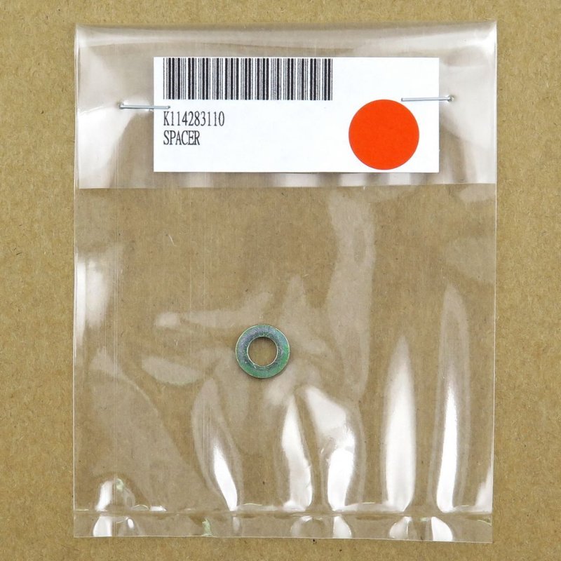 ZENOAH SPACER WASHER 5X10X1.6MM G200PU-EI,260PU,G231-290PUM #114283110 (W/O PACKING)